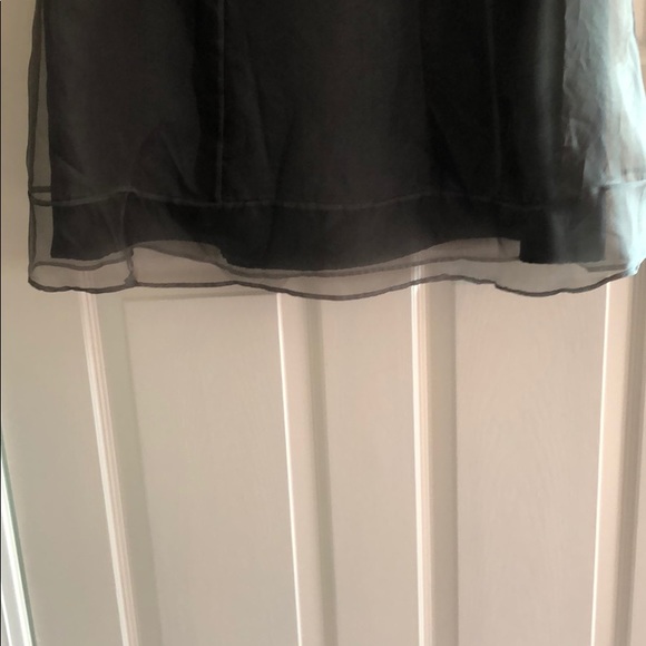 Unique and elegant Anthro full-length silk skirt. - Picture 4 of 6